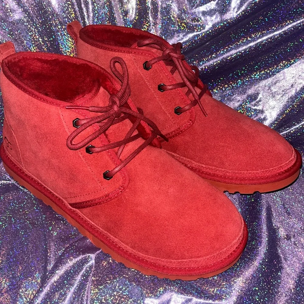 Mens Red UGG Neumel Chulkka boot